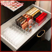 ราคา ที่ใส่กล่องเก็บเครื่องสำอางแต่งหน้า7ช่องกล่องใสพลาสติกจัดเก็บลิปสติก7ช่อง (19900506651)