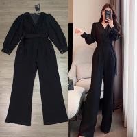 ราคา charissa จั้ทสูทขายาว จั้มสูท จั้มสูทสีขาว จั้มสูทสีดำ (20169907122)