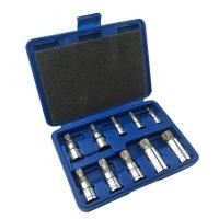 ราคา 10PCS ไขควง Allen Head Sleeve Wrench 12จุด MM Triple Square Spline Bit Socket Tamper Proof Lug Nuts สีสุ่ม (16841211856)