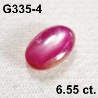 ราคา G335 พลอย ทับทิมแท้ Ruby เผาใหม่ บ่อกินี สีแดงชมพู มีบั้ง กินบ่เซี่ยง พลอยแท้ 100 (15955765570)