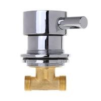 ราคา G12 Hot Cold Water Mixing Valve Thermostatic Mixer Two In One Out Faucet For Shower Room dropshipping Easy To Install Use (14060580538)
