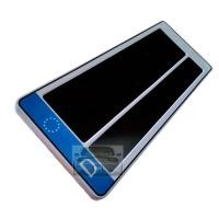 ราคา กรอบป้ายรถยนต์ กันน้ำ สีขาวข้างน้ำเงิน D กรอบแผ่นป้ายทะเบียนรถยนต์ มีแบบสั้นสั้น สั้น ยาวและยาวยาว กันน้ำ100 ชุด2ชิ้นหน้า ท้ายรถ (4261704782)