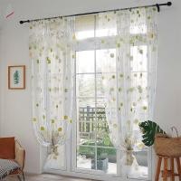 ราคา ผ้าม่าน Pastoral Style Dandelion Curtain Hydrangea Print Curtain Curtain (15802859538)
