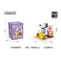 ราคา HSANHE เลโก้นาโน ตัวต่อเลโก้Snoopy เลโก้การ์ตูนตัวใหญ่ เลโก้สนูปปี้ เลโก้น่ารักๆ เลโก้ snoopy (18558698792)