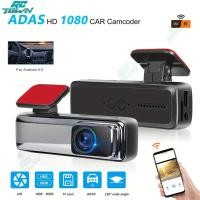 ราคา RCTOWN 2024 รถ DVR Dashcam HD 1080P 150 มุมกว้าง ADAS ช่วยการขับขี่ Wi Fi อัตโนมัติเปิด ปิดกล้องติดรถยนต์ (20756774242)