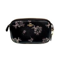 ราคา กระเป๋าสะพายข้าง COACH F78087 CROSSBODY POUCH WITH RIBBON BOUQUET PRINT IMP53 (9056261167)