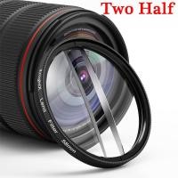 ราคา KnightX Two Half Prism Filter 49mm 52mm 58mm 67mm 77mm ND CPL photography variable Glass (17642787614)