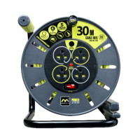 ราคา Fortem Fitness LUCECO โรลสายไฟ 4หัว 30เมตร ขนาด 1 5mm รุ่น OLTH30164SL GH สีเขียว สินค้าคุณภาพดี (17433234768)