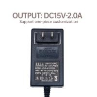 ราคา DC 15V2A 30W Power Supply Adapter Power Splitter Power Cord Fits tv Security CameraInput AC100 240V 50 60Hz Output DC 15V 2A 30W (18938076753)