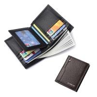 ราคา Mens short wallet with multiple card slots business drivers license wallet large capacity card holder thin wallet for boys SEY (21073127500)