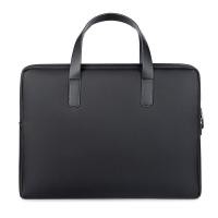 ราคา MenS Thickened Lightweight Portable Briefcase Business Soft Handle Laptop Bag Meeting Company Handbag Black Gray (12268698376)