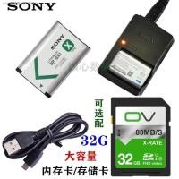 ราคา SANLANG SONY DSC HX90 Wx350 HX50 HX60ดิจิตอลกล้อง NP BX1แบตเตอรี่ Charger Data Line (14459411798)