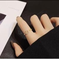 ราคา แหวนแฟชั่น รูปหัวใจ สไตล์เกาหลี สำหรับผู้หญิง สามารถปรับขนาดได้ (18272409263)