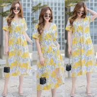 ราคา เซท 2 ชิ้น เสื้อคอวีแขนสั้น ตัวยาว ผ่าหน้าสูง พร้อมกางเกงขาสั้น เอวสูง ชุดเซ็ท ชุดเซต (19276294599)