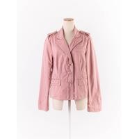 ราคา CK CALVIN KLEIN เสื้อแจ็คเก็ตยีนส์สีขมพู ซับในกระดุมหน้าแต่งกระเป๋าหน้า ป้ายแบรนด์ระบุไซส์ L Preloved (20690269011)