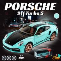 ราคา พร้อมส่ง โมเดลรถเหล็ก Porsche 911 Turbo 1 24 โมเดลรถเหล็ก Porsche 911 มีเสียง มีไฟ วัสดุคุณภาพดีราคาถูก มีเสียงมีไฟ (20526434000)