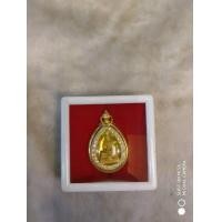 ราคา จี้หลวงพ่อโสธรสีเหลืองประดับเพชรพร้อมตลับ (15270423749)