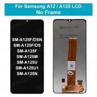 ราคา อะไหล่หน้าจอสัมผัสสำหรับ Samsung Galaxy A12 Nacho SM A127F LCD DSN Display Digitizer หน้าจอสัมผัสสำหรับ Samsung A12 SM A125F LCD ds (21358608578)