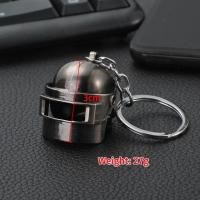 ราคา PUBG พวงกุญแจปืนการอยู่รอดหมวกกันน็อครูปร่างพวงกุญแจแฟชั่น FPS CS เกมพวงกุญแจกระเป๋ารถจี้ของขวัญสำหรับผู้ชายแฟนพี่น้อง (20166491549)