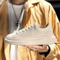 ราคา COD Alexander Mcqueen Low Top Style รองเท้าคู่แฟชั่นผู้ชายรองเท้ากระดานสูงพื้นหนา (16568981207)