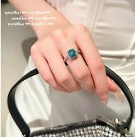 ราคา ชุดต่างหูพลอยเทียมชุบทอง18K ลายคุณยายแหวนหยกแบบโบราณมรกตสีเขียวจากโคลัมเบียรูปทรงเรขาคณิต (19899356680)