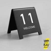 ราคา WHPH shop ป้ายเลขโต๊ะ ป้ายตั้งโต๊ะ ป้ายเบอร์โต๊ะ ร้านอาหาร ร้านกาแฟ คุณภาพงานส่งออก (21258461082)