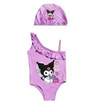 ราคา Sanrio ชุดว่ายน้ำเด็กอนิเมะ Kuromi เด็กพร้อมหมวกว่ายน้ำ Kawaii Hello Kitty ชุดว่ายน้ำ Beachwear หนึ่งชิ้นชุดว่ายน้ำเด็กหญิงวัยหัดเดิน (20238866900)