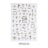 ราคา New Nail Art Sticker Sunflower Daisy Sunflower Nail Art Sticker DIY Sticker Nail Art Decorations (17563521539)