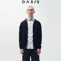 ราคา OASIS เสื้อกันหนาว เสื้อแขนยาว เสื้อแจ็คเก็ต ฮูด เนื้อผ้า cotton 100 รุ่น MJK 1843 สีดำ เทา เขียว เหลือง (20800486173)