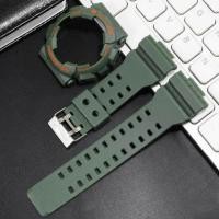 ราคา September For Gshock G SHOCK GA100 GA110 GA120 GD100 GD110 GD120 Watch Strap Watch case Men Matte Wristwatch Sport Silicone Case Band (16405148440)