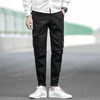 ราคา กางเกงผู้ชายเทรนด์เกาหลีส่วนบางฤดูใบไม้ร่วงพรางกางเกงผู้ชายกางเกงขายาวกางเกงขายาวขับรถบางกางเกงทหารกางเกงลำลองกางเกงแบรน (16427278574)