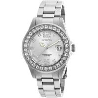 ราคา Invicta Womens 21396 Pro Diver Analog Display Quartz Silver Watch (20427331540)