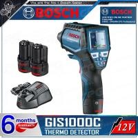 ราคา ผ่อน 0 BOSCH เครื่องตรวจจับความร้อน รุ่น GIS 1000 C Professional วัดค่าพร้อมบันทึกอุณหภูมิพื้นผิวและอุณหภูมิโดยรอบได้อย่างแม่นยำ ถ่ายโอนข้อมูลผ่าน Bluetooth ด้วยแอพ Measuring Master (521806648)
