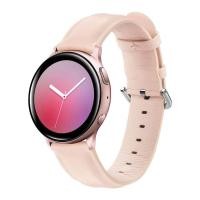 ราคา สายนาฬิกาหนังสำหรับ Sumsung Galaxy Watch Active Active 2 (13263217778)
