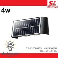 ราคา SolarWall โคมติดผนัง โซลาร์วอลล์ แสงออกบนล่าง 4W แสงวอมร์มไวท์ (21244823056)