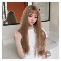 ราคา วิกผมผู้หญิง วิกผมยาวตรงหน้าม้า วิก วิกผมยาวเกาหลี Long wig วิกผมยาวผู้หญิง วิกผม ผมปลอม วิกผมหน้าม้า วิกผมคอสเพลย์ วิก ผมปลอม (7708260929)