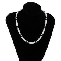 ราคา Polymer Clay สีขาว สีดำสั้น Choker สร้อยคอผู้ชาย ผู้หญิง Punk 2022สร้อยคอแฟชั่นเครื่องประดับสำหรับคอสาวอินเทรนด์ของขวัญ (21170705889)