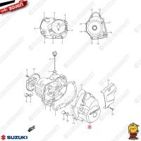 ราคา ฝาครอบจานไฟ COVER MAGNETO แท้ Suzuki Suzuki New Smash 110 (21366257933)