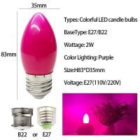 ราคา Home Wi ไฟ C35 LED 2835หลอดไฟ SMD 2W E27 B22 AC 220V ไฟแสดงสถานะหลอดไฟ LED สีไฟตกแต่งวันหยุดไฟคริสมาสต์ในบ้าน (20420227552)