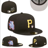 ราคา ใหม่ล่าสุดที่มีคุณภาพสูงสีดำ MLB ผู้เล่นชิคาโกสีขาวถุงเท้าเบสบอลหมวกเต็มปิดบวกขนาดหมวกแบนขอบ (18471255404)