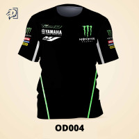 ราคา เสื้อยืดกีฬา โอดีน โอดีน Yamaha Monster team OD004 Odin T shirt (11295464257)