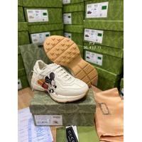 ราคา รองเท้าผ้าใบ GUCCI Men and Womens Canvas Shoes (20766823368)
