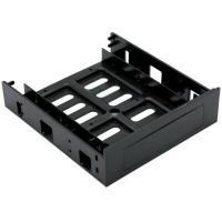 ราคา 5 25 inch CD ROM Space to 3 5 inch 2 5 inch SATA HDD Mobile Rack Bracket Enclosure Black for PC (16627730804)