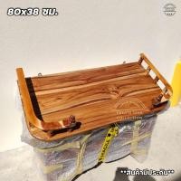 ราคา CTC หิ้งพระไม้สัก หิ้งพระติดผนัง หิ้งพระแบบแขวน 80 38 ซม ยาว ลึก สีเคลือบใส (12733268034)