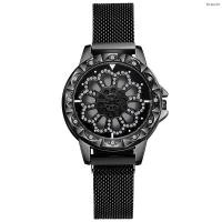 ราคา นาฬิกาแฟชั่น Rotating fashion simple watch female student ms han edition contracted temperament all over the sky star in 2020 new table (18324407981)