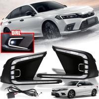 ราคา ไฟเดย์ไลท์ DAYLIGHT DRL รุ่น ฮอนด้า ซีวิค HONDA CIVIC FE ปี 2021 2022 พร้อมชุดสายไฟ 1 ชุด (14536200541)