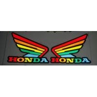 ราคา ปีกนก สติ๊กเกอร์ปีกนกHONDAสะท้อนแสง แปะทับของเดิมได้เลย (17430917650)