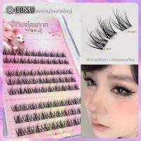 ราคา EBiSU ความจุขนาดใหญ่5D Mink Baby Bend Lazy Trilogy ขนตาปลอมการ์ตูนขนตาคลัสเตอร์เดี่ยว (21241796581)