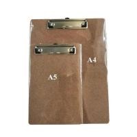 ราคา คลิปบอร์ด คลิปบอร์ดไม้ BR ขนาด A5 รหัส CB01 A5 A4 รหัส CB02 A4 กระดานรองเขียน แฟ้มหนีบกระดาษ จำนวน 1 ชิ้น (17760447702)