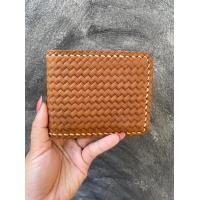 ราคา กระเป๋าสตางค์ กระเป๋าสตางค์หนังแท้ใบสั้น Handmade (17016418182)